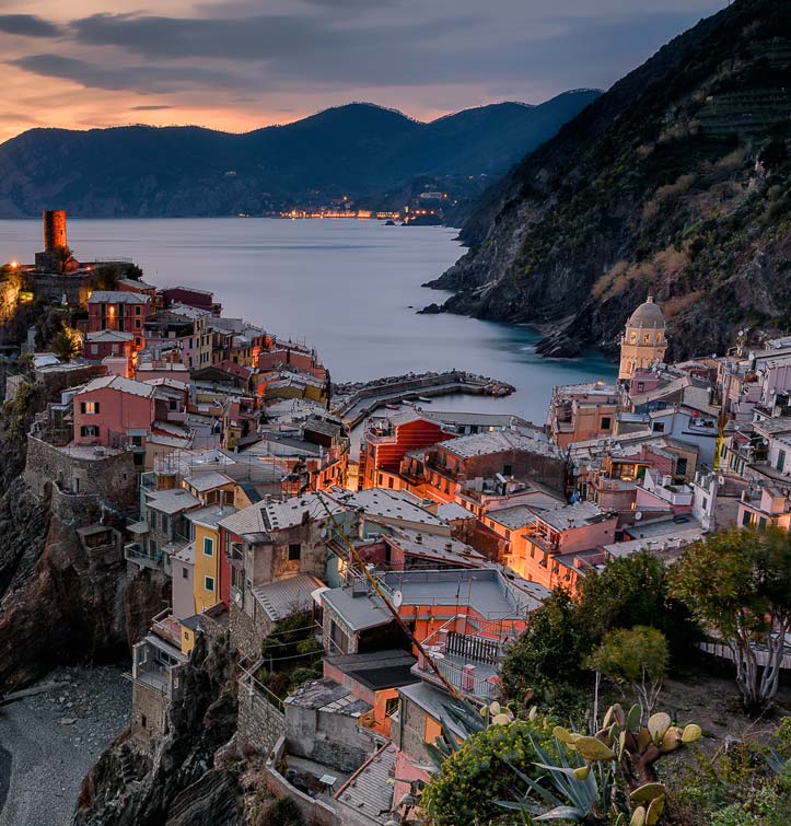 Three days of hiking <br>to/through the <br>Cinque Terre 
